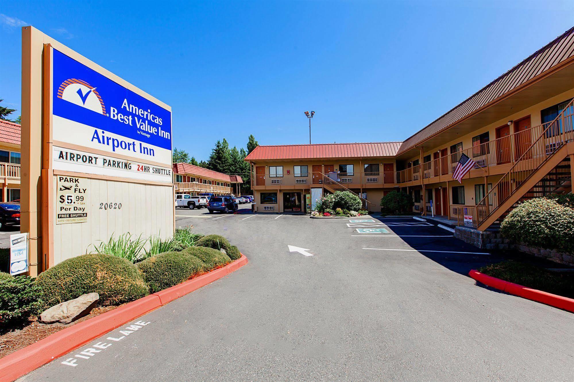 Americas Best Value Airport Inn - Seatac Exterior foto